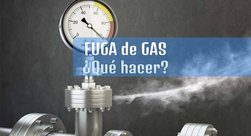 que hacer fuga de gas domestico casa