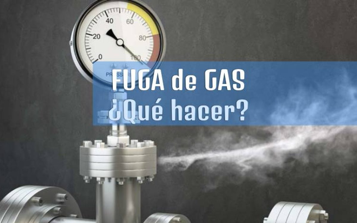 que hacer fuga de gas domestico casa